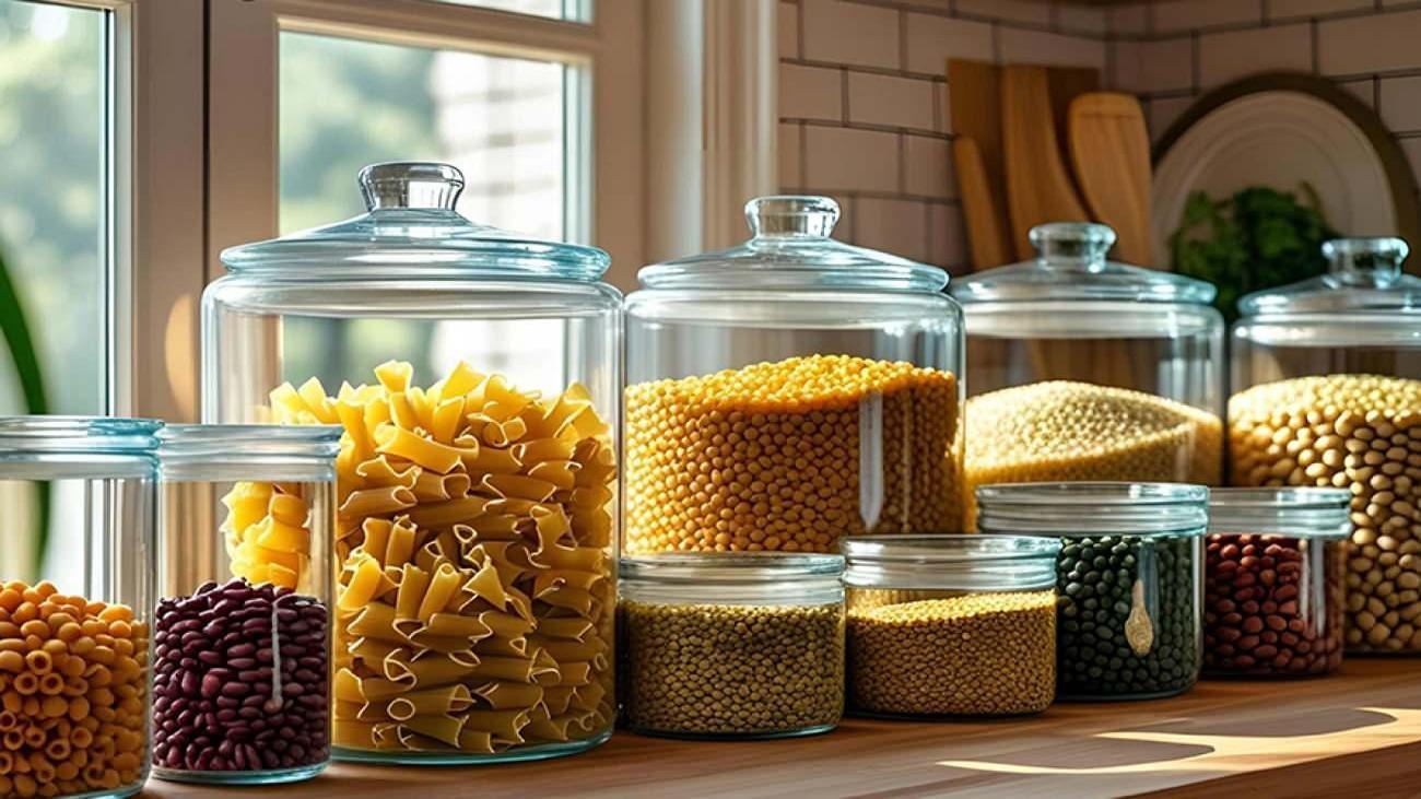 Evde kuru bakliyatları doğru saklama